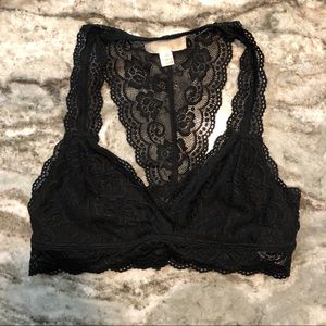 4/$25. Black Bralette